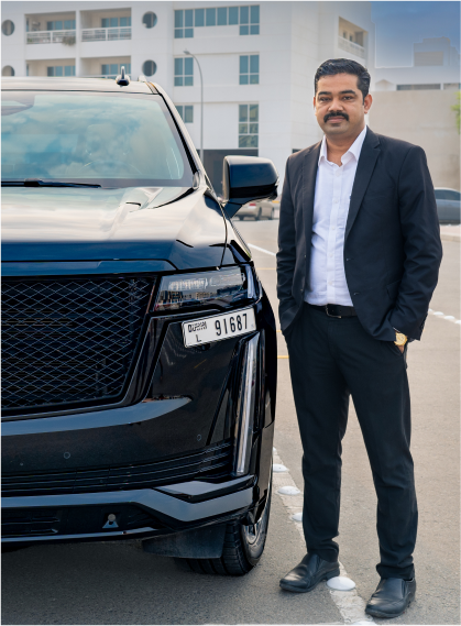 Top chauffeur service with driver